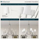 Artemis 6 Light 30 inch Polished Nickel Chandelier Ceiling Light